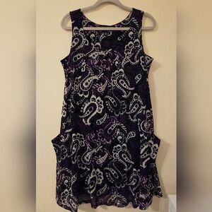 INC Paisley Midi Dress
